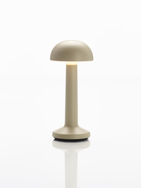 MOMENTS - BOWL LED-Akku-Tischleuchte Sand
