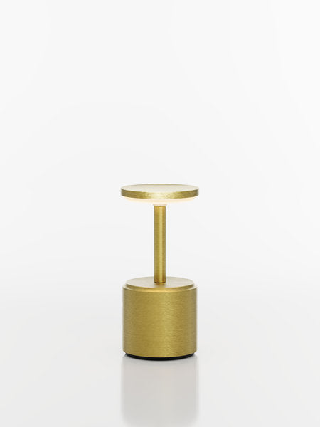 COSMOS SMALL - NOVA LED-Akku-Tischleuchte gelbgold