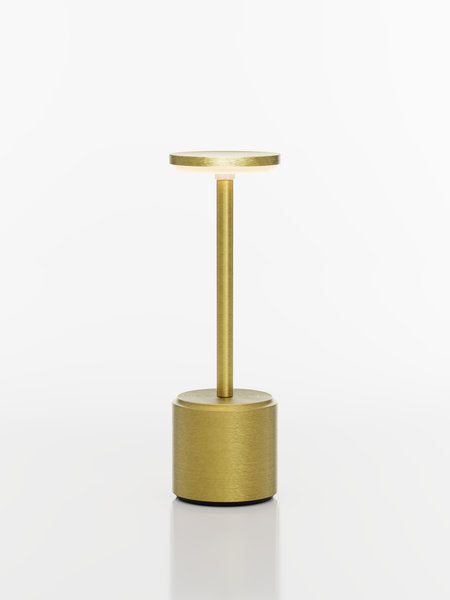 COSMOS TALL - NOVA LED-Akku-Tischleuchte gelbgold