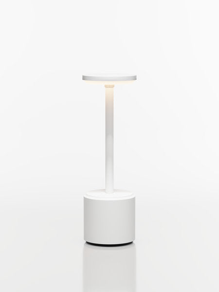 COSMOS TALL - NOVA LED-Akku-Tischleuchte cremeweiß