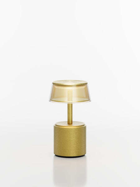 COSMOS SMALL - ORION LED-Akku-Tischleuchte gelbgold