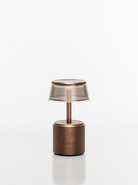 COSMOS SMALL - ORION LED-Akku-Tischleuchte bronze