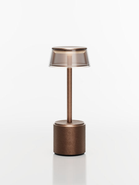 COSMOS TALL - ORION LED-Akku-Tischleuchte bronze