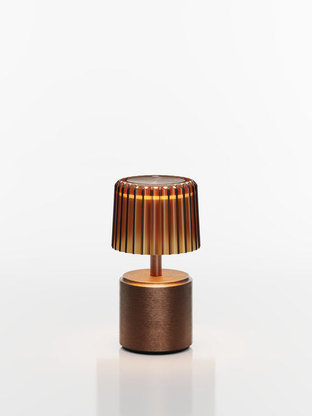 COSMOS SMALL - VEGA LED-Akku-Tischleuchte bronze